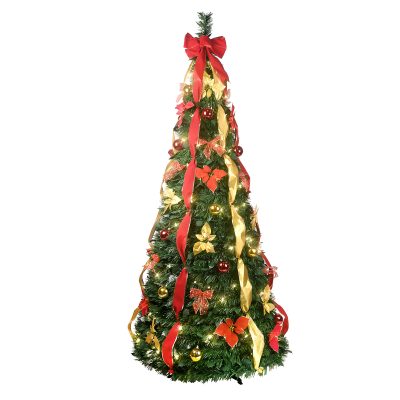 SCSS| Wholesale Magic Spiral Christmas Tree - Pops Up in Seconds, Folds Flat for Storage