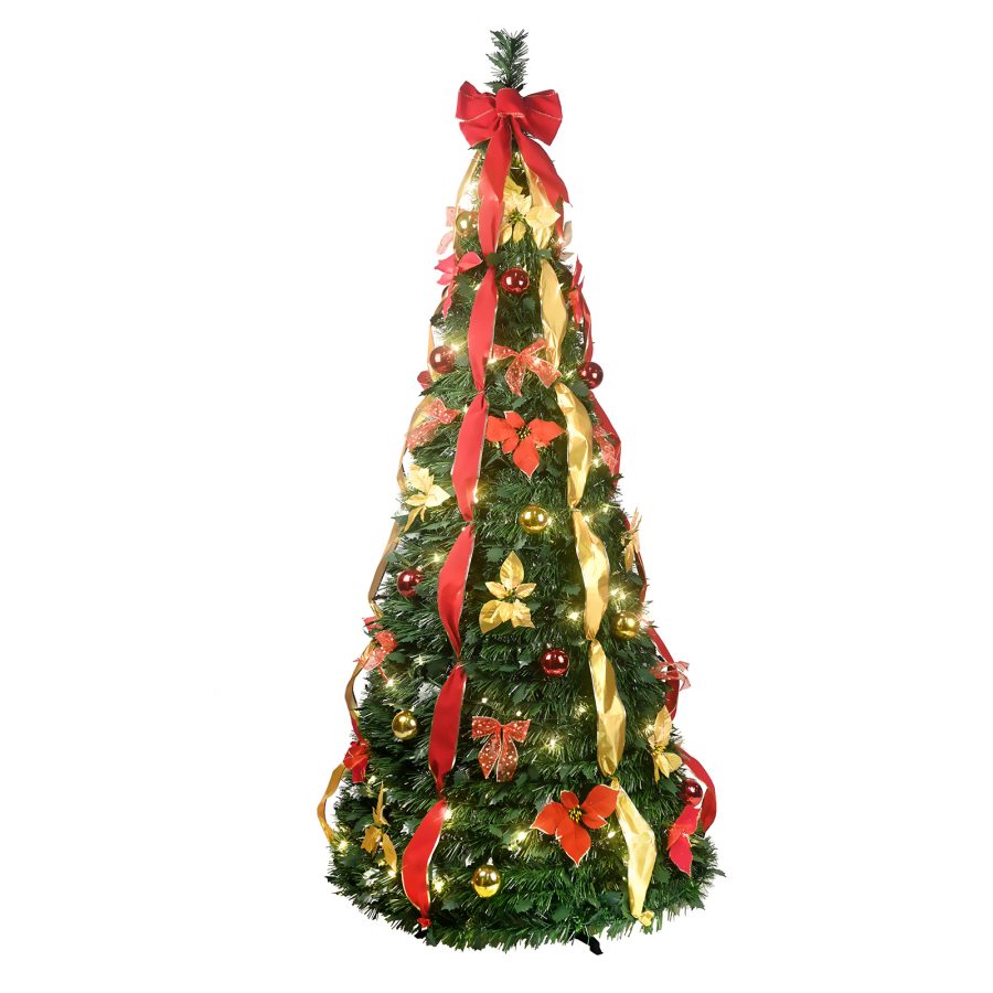 SCSS| Wholesale Magic Spiral Christmas Tree - Pops Up in Seconds, Folds Flat for Storage