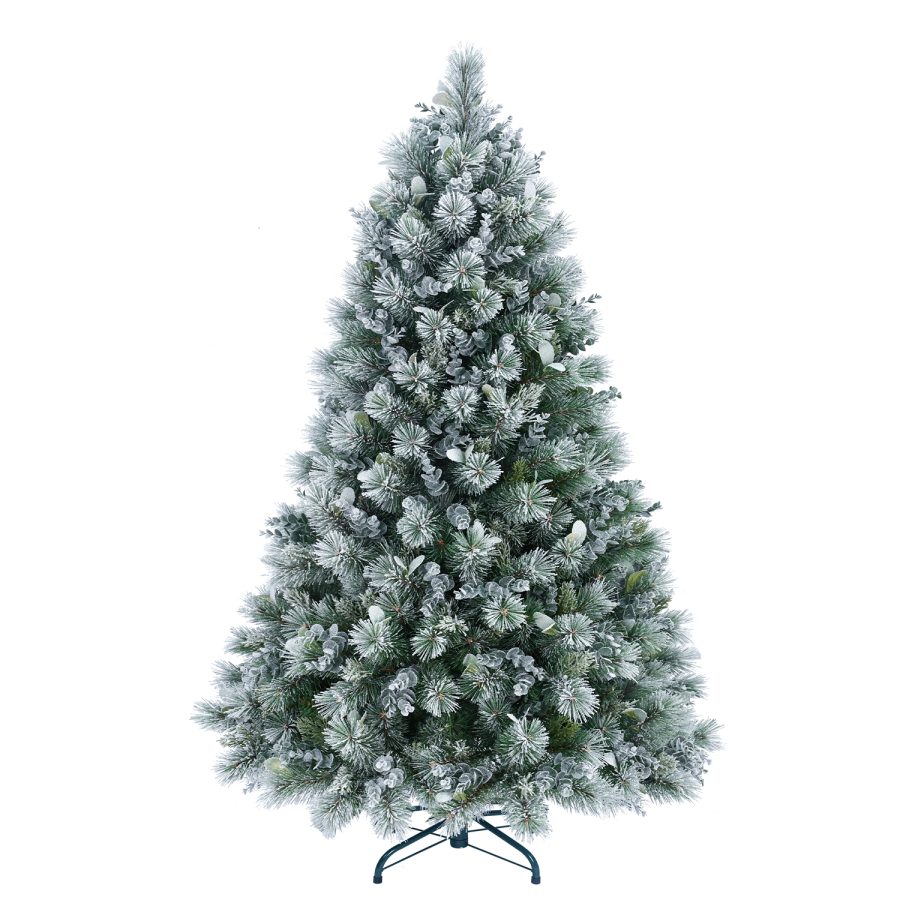 CCMC| Snow-Effect Tree Featuring Flowering Needles and Delicate Leaf Clusters