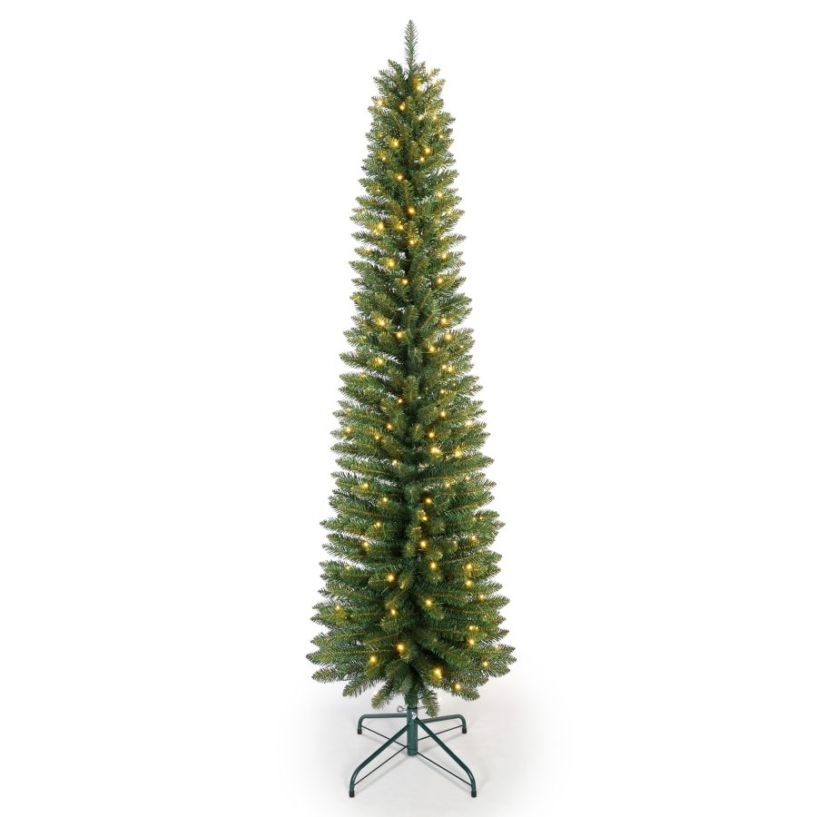 1 XCLL| Classic Pencil Christmas Tree - Space-Saving Design for Compact Homes