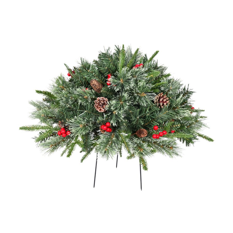 HCAA| Clustered Pine Cone Ground Spike Tree - Compact Bundle Design