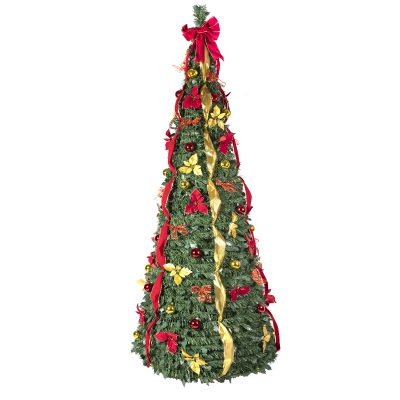 SCSS| Wholesale Magic Spiral Christmas Tree - Pops Up in Seconds, Folds Flat for Storage