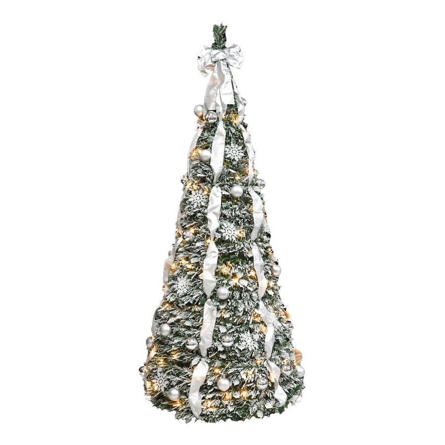 SCSS| Wholesale Magic Spiral Christmas Tree - Pops Up in Seconds, Folds Flat for Storage