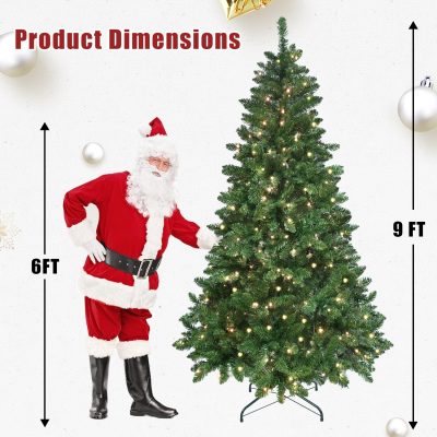 PCNS| WiFi-Enabled PVC Xmas Tree with APP-Controlled Lights & Music