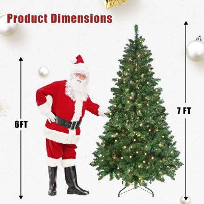 PCNS| WiFi-Enabled PVC Xmas Tree with APP-Controlled Lights & Music