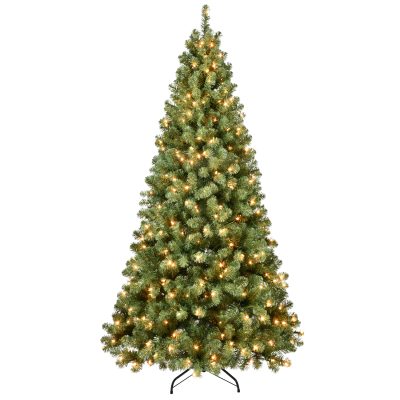 HCD| Classic PVC Christmas Tree with Lights - Affordable & Festive