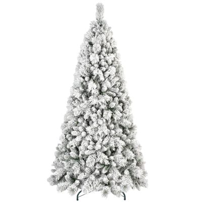 2 JCPN| Flocked Xmas Tree with Blooming Pine Needles - Elegant Design