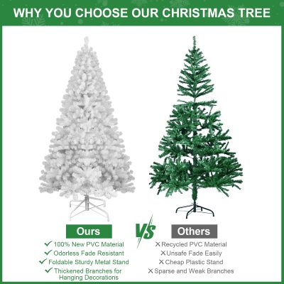 BCED| Classic Green PVC Christmas Tree - Wholesale Bulk Orders