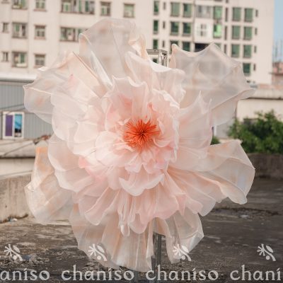 Handcrafted Giant Silk Florals for Floor Displays
