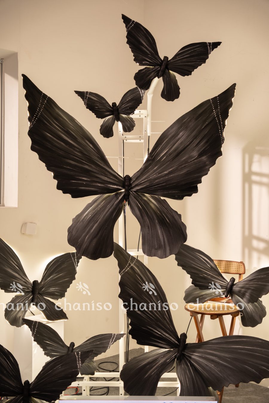 Freestanding Giant Butterfly Decor