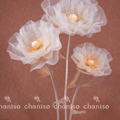 Handcrafted Giant Silk Florals for Floor Displays