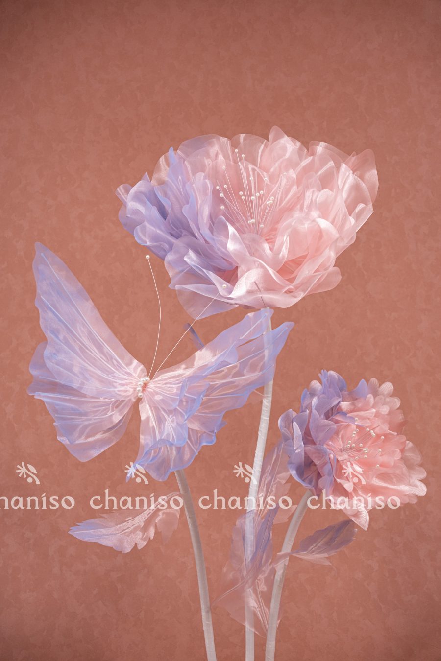 Handcrafted Giant Silk Florals for Floor Displays
