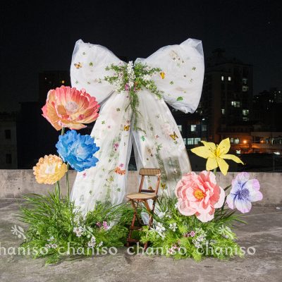 Oversized Bow for Artistic Landscaping – Custom Sizing