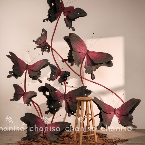 Freestanding Giant Butterfly Decor