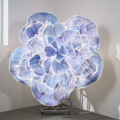 Illuminated EVA Giant Flowers | Glow-Tech Floral Display