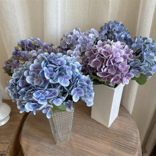 15 Color Options| 5-Headed 3D Real Touch Hydrangea