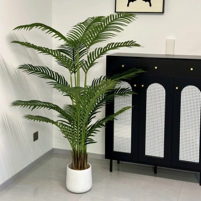 Faux Potted Areca Palm