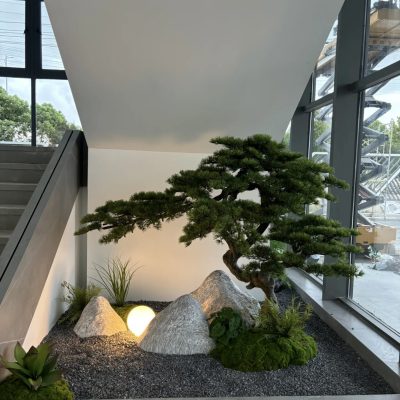 Large Artificial Greeting Pine