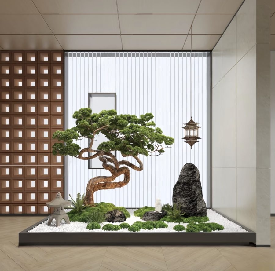 Large Artificial Greeting Pine