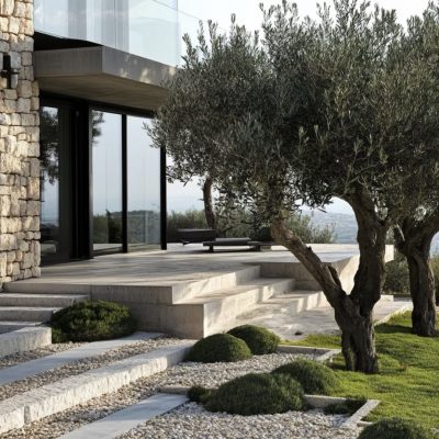 Large Artificial Olive Tree