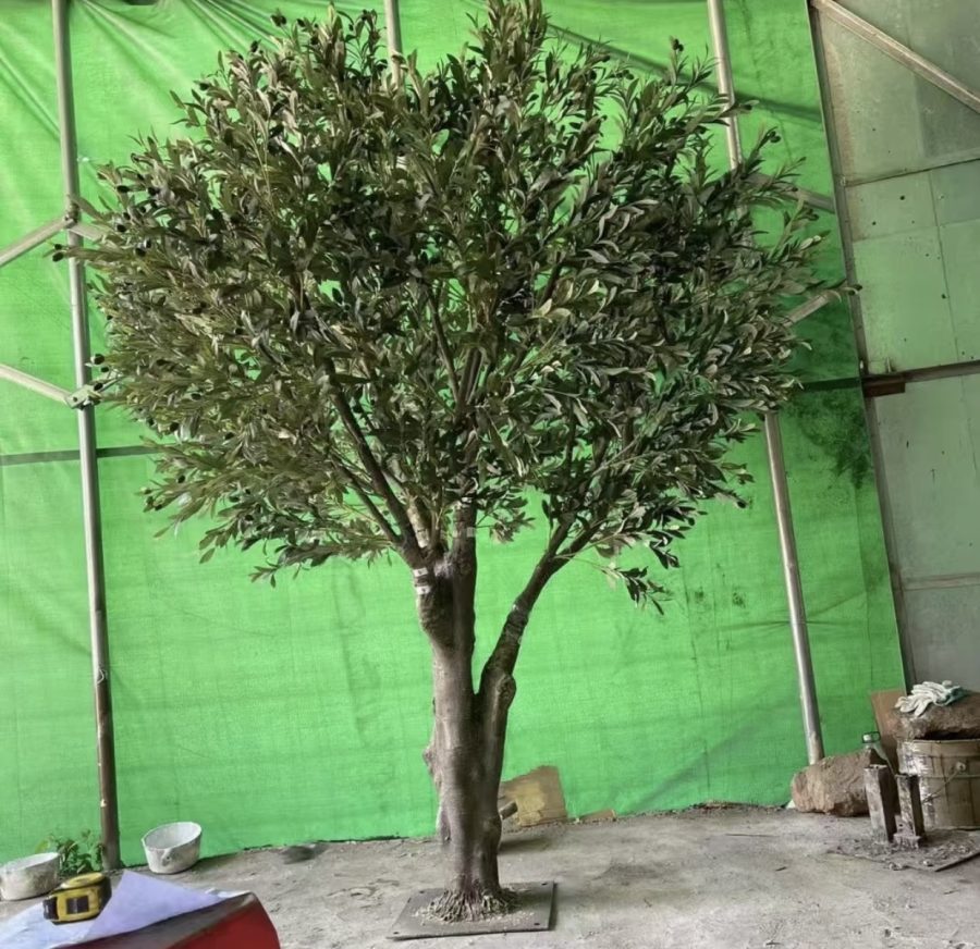 Large Artificial Olive Tree
