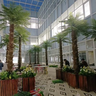 Artificial Fan Palm Tree