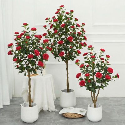 Artificial Camellia Tree