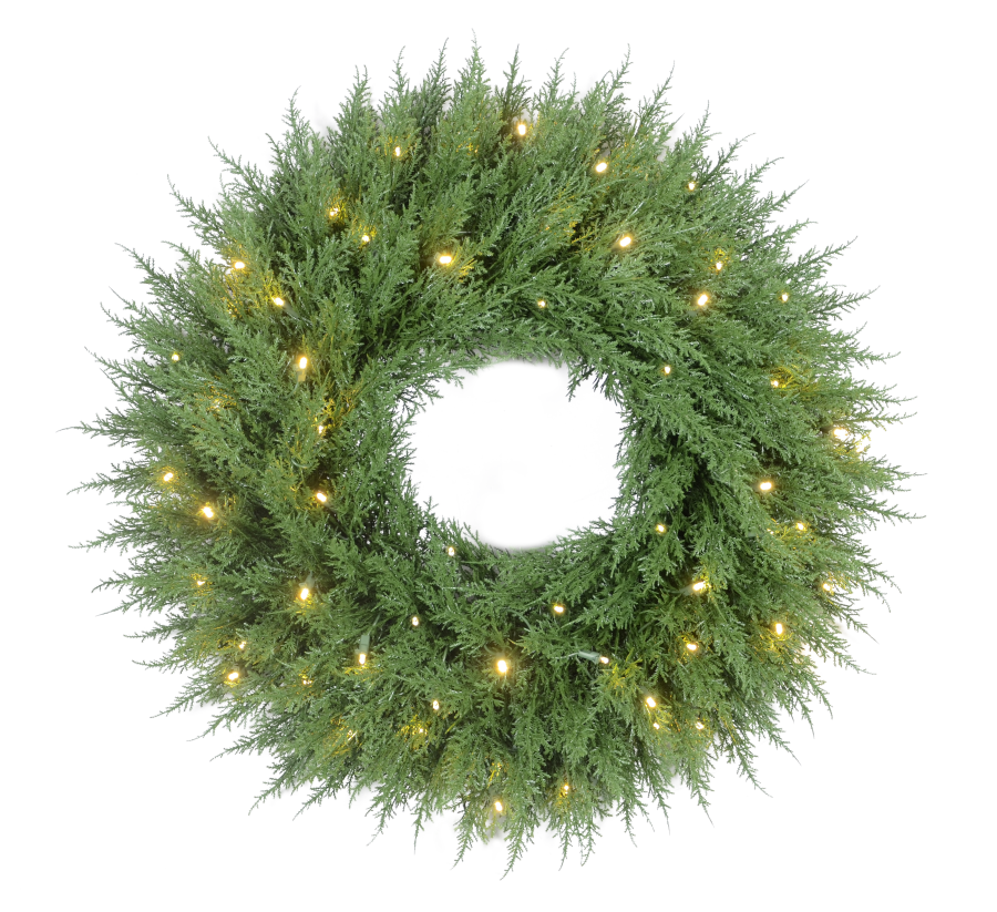 PE Christmas Wreath- Bespoke Xmas Decor For Cozy Home