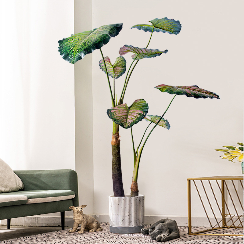 Artificial Caladium Bicolor