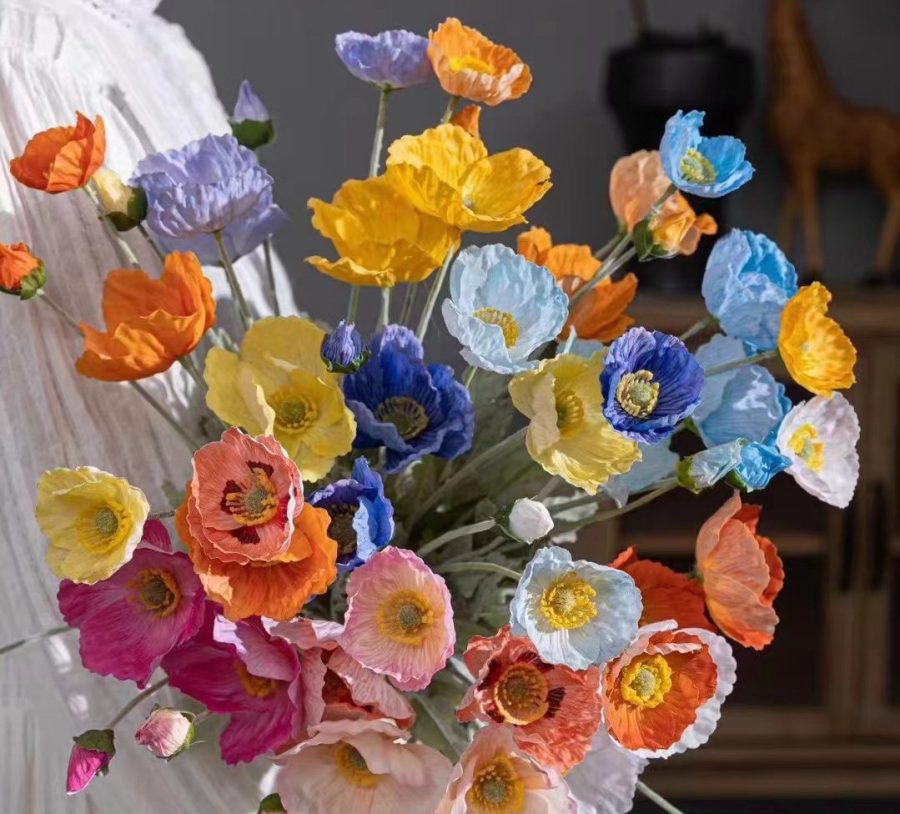 4-Bloom Poppy| Moisture-Lock Petals