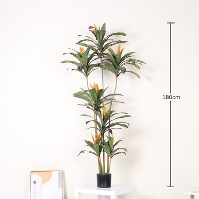 Faux Dracaena Fragrans/ Corn Plant