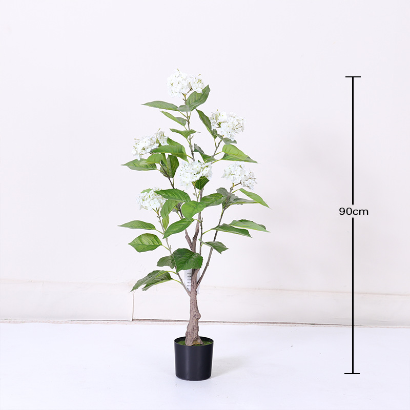 Artificial Hydrangea Tree