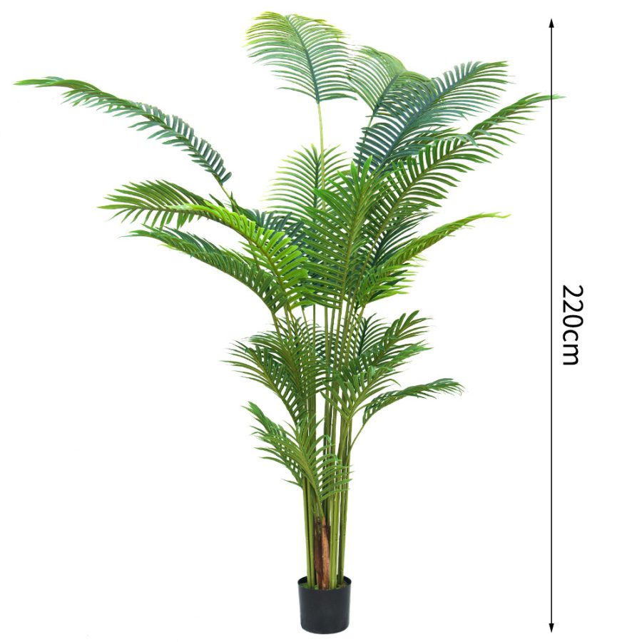 Faux Potted Areca Palm