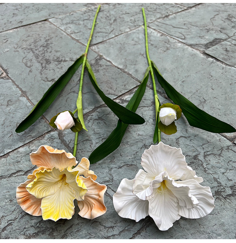 2-Bloom EVA Iris Stems| Realistic Texture