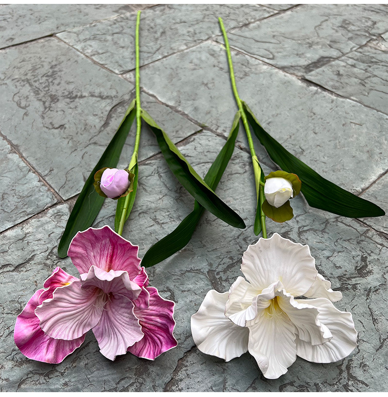 2-Bloom EVA Iris Stems| Realistic Texture