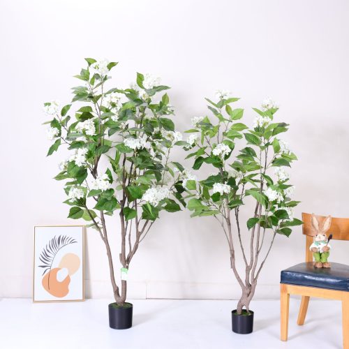 Artificial Hydrangea Tree