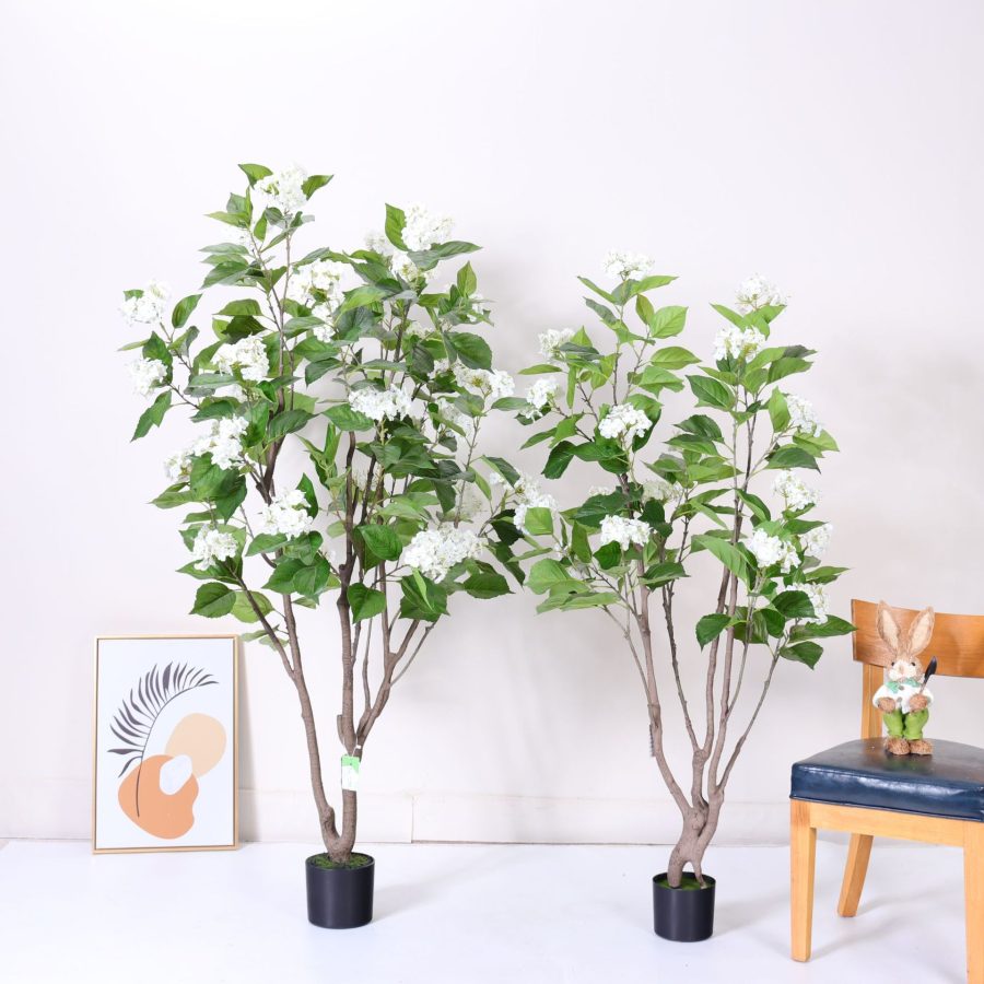 Artificial Hydrangea Tree