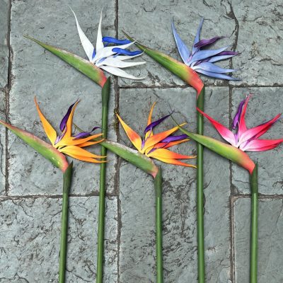 5 Color Options| Real Touch Artificial Bird of Paradise