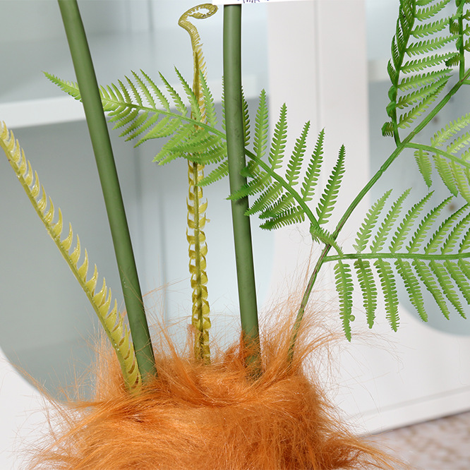 Artificial Golden Tree Fern