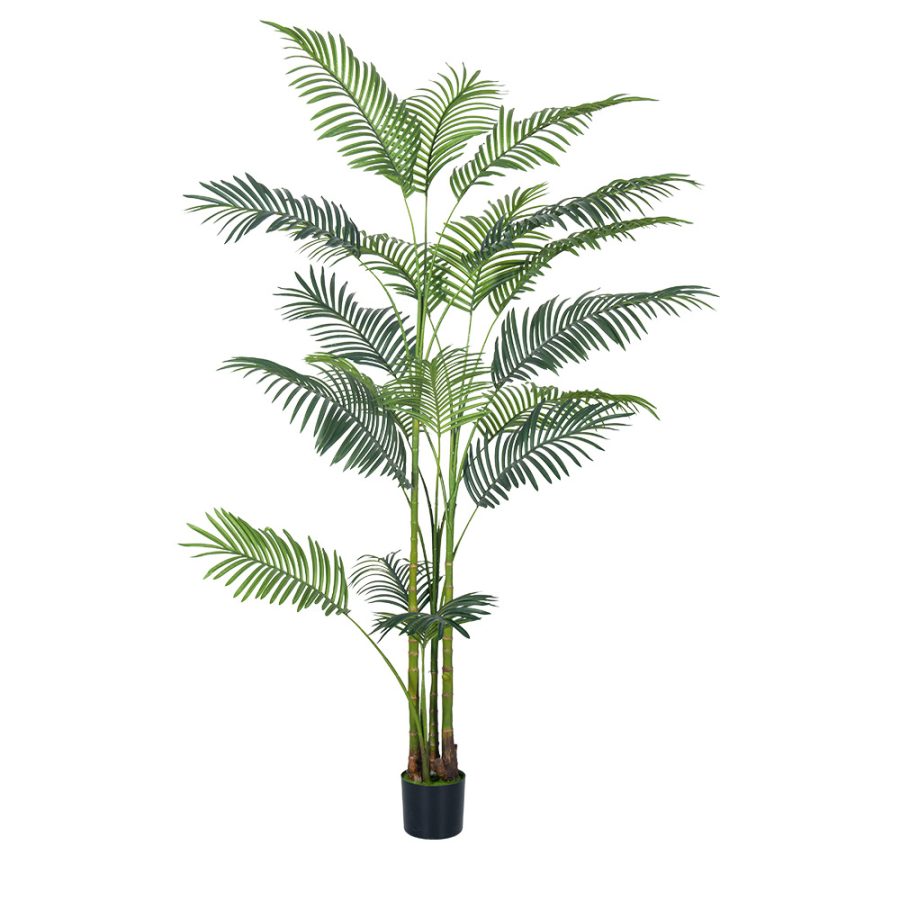 Faux Potted Areca Palm