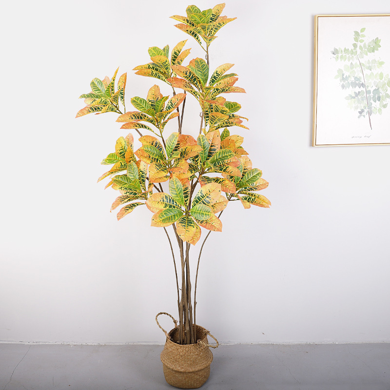 Artificial Golden Variegated Ficus
