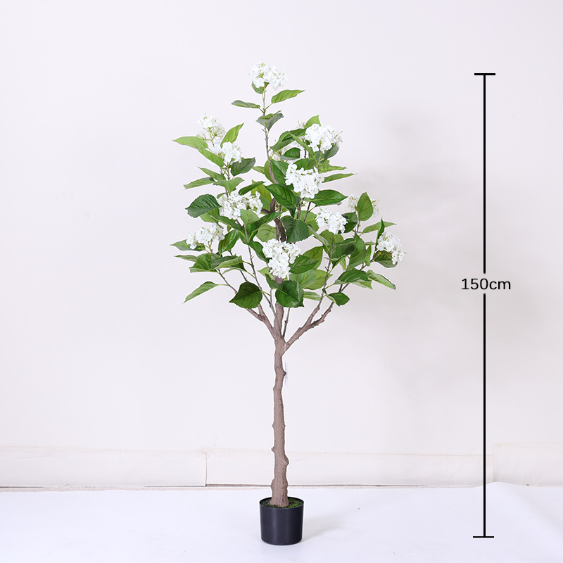Artificial Hydrangea Tree