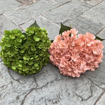 Budget-Friendly| 5-Bloom Silk French Hydrangeas