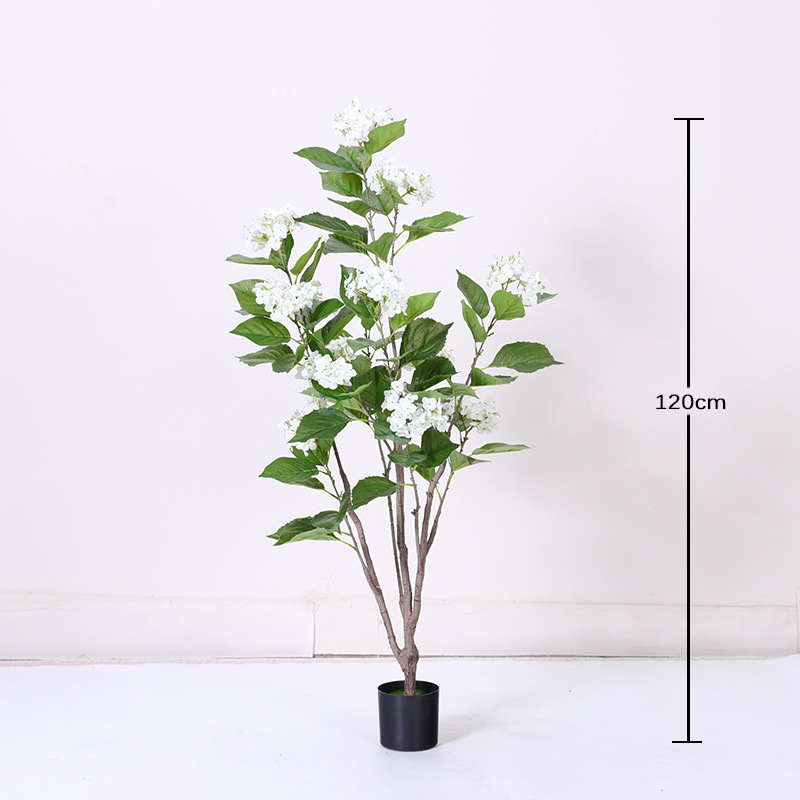 Artificial Hydrangea Tree