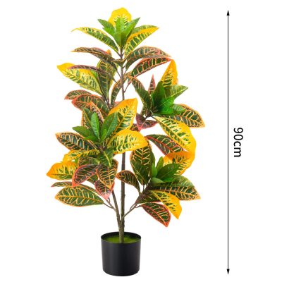 Artificial Golden Variegated Ficus