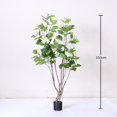 Artificial Hydrangea Tree
