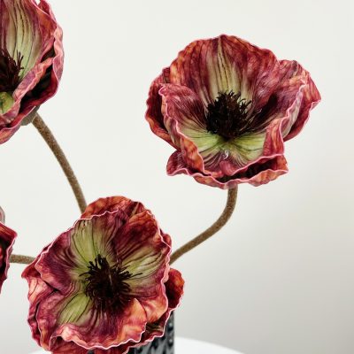 O1CN01pQRyeL1mXZ7YzsMfS_!!2212877874964-0-cib Twin-Flower Tactile PU Poppy Artificial Flower