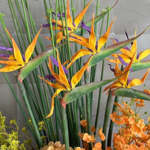 5 Color Options| Real Touch Artificial Bird of Paradise