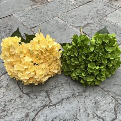Budget-Friendly| 5-Bloom Silk French Hydrangeas