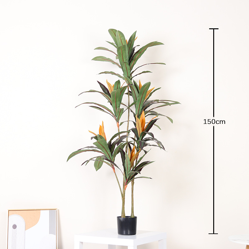 Faux Dracaena Fragrans/ Corn Plant